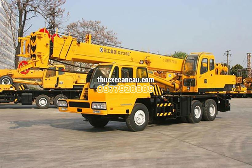 Các loại xe cẩu chuyên dụng hiện nay
