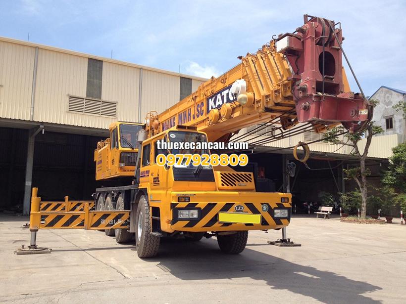 Những điều cần nhớ khi vận hành xe cẩu kato