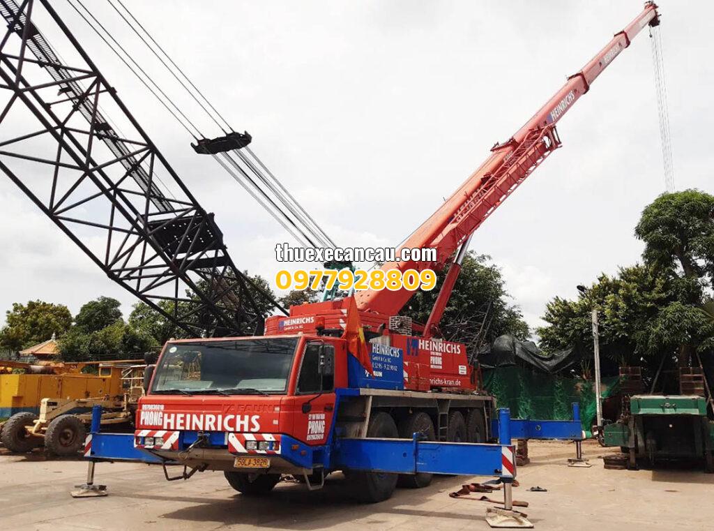 Cho Thuê Xe Cẩu Xe Nâng KCN Mỹ Phước Bình Dương