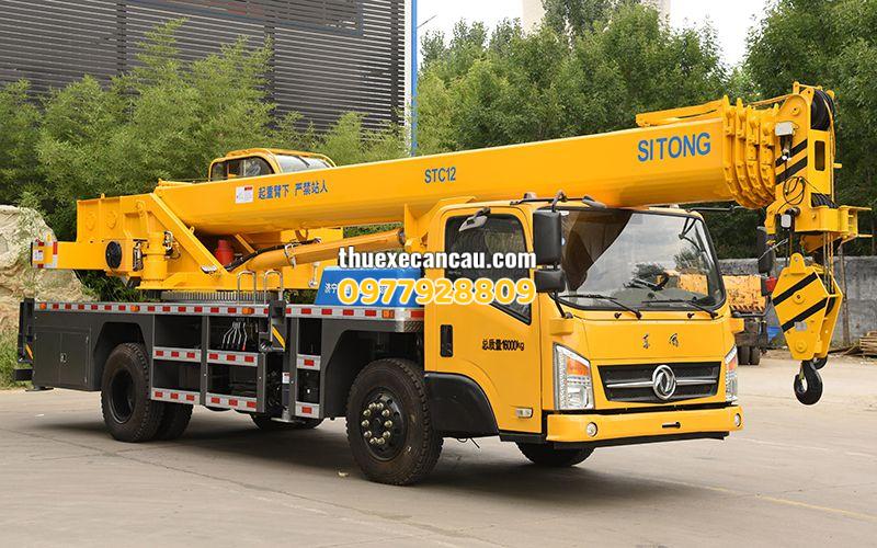 Cho thuê xe cần cẩu Thuận An Bình Dương