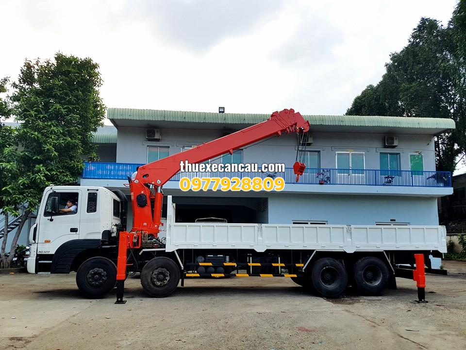 Dịch vụ cho thuê xe cẩu xe móc KCN Mỹ Phước Bình Dương