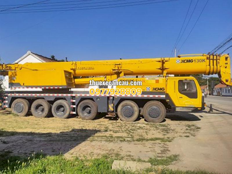 Cho thuê xe cần cẩu xe đầu kéo KCN Sóng Thần Bình Dương