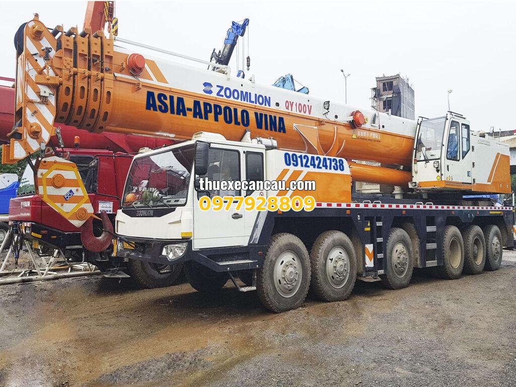 Thuê xe cẩu xe nâng KCN Mỹ Phước Bình Dương