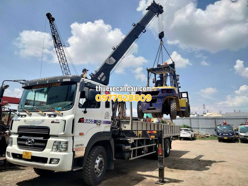 Cho Thuê Xe Cẩu, Xe Nâng, Xe Móc Tại KCN VSIP Bình Dương