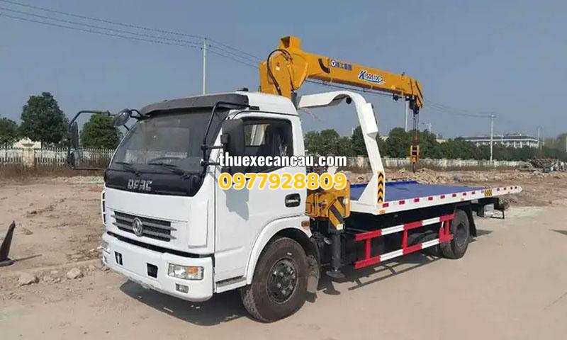 Cho thuê xe cần cẩu xe đầu kéo giá rẻ Thuận An Bình Dương