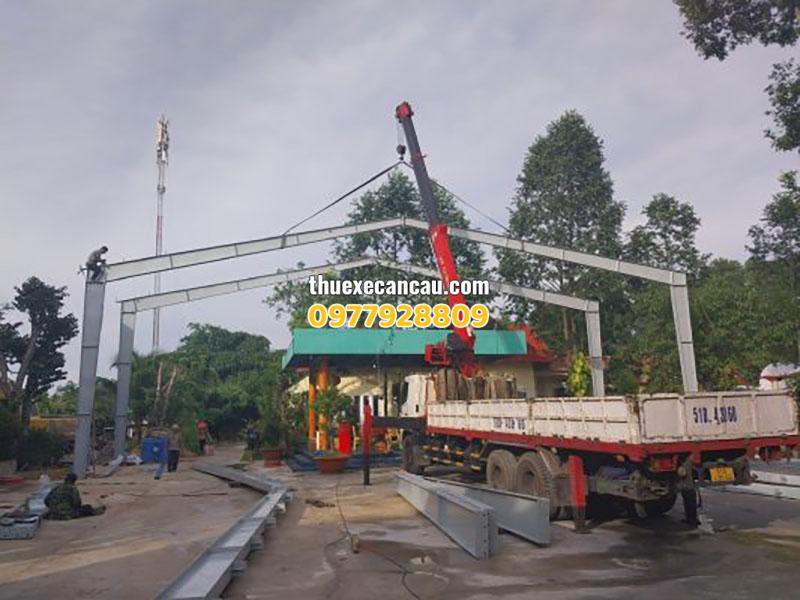 Địa chỉ cho thuê xe cẩu xe đầu kéo Thuận An Bình Dương