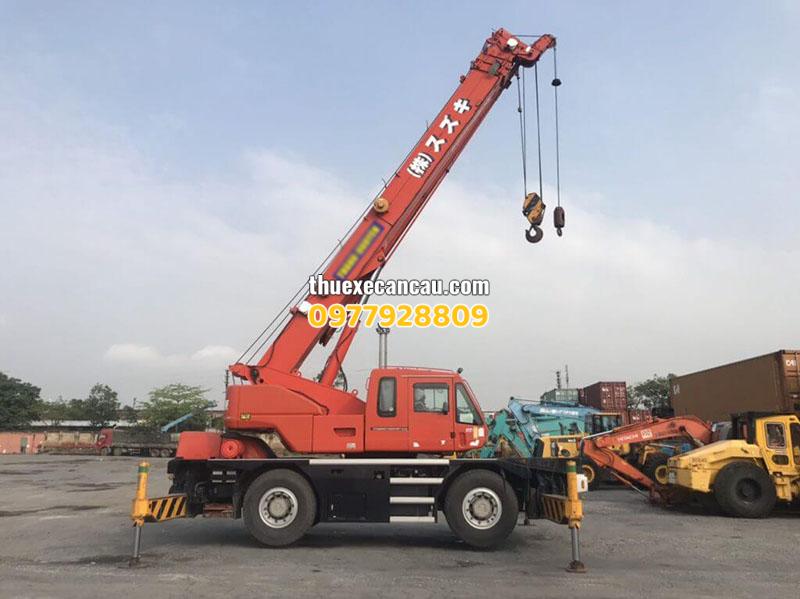 Địa điểm thuê xe cẩu xe móc xe múc Dĩ An Bình Dương