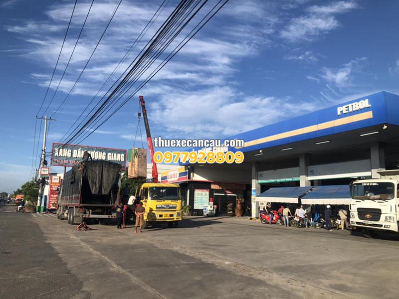 Dịch vụ cho thuê xe móc xe cẩu xe cứu hộ KCN Đức Hòa Long An