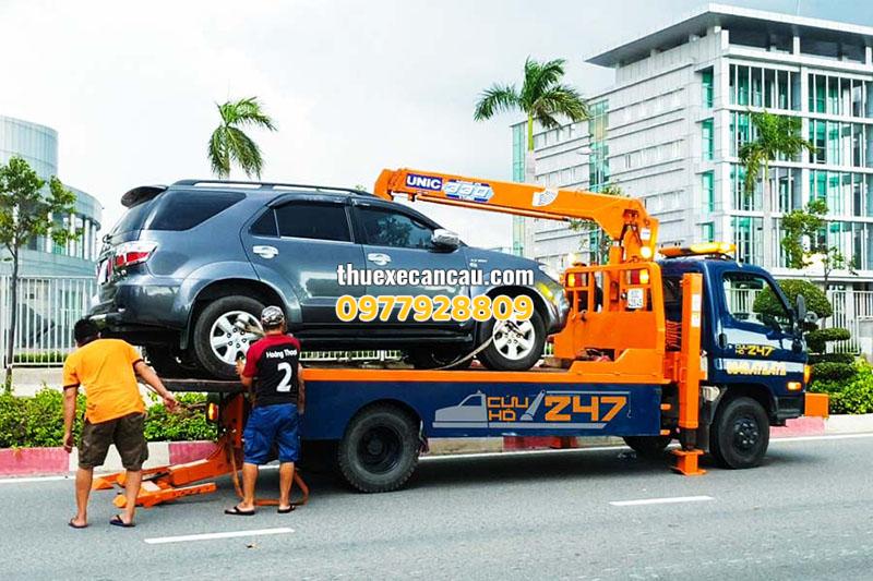 Dịch vụ cho thuê xe móc xe cứu hộ KCN Thành Thành Công Tây Ninh