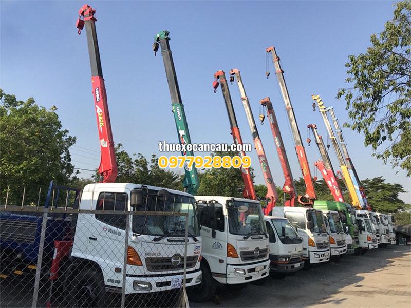 Thuê xe cần cẩu xe móc xe cứu hộ KCN Mỹ Phước Tân Vạn
