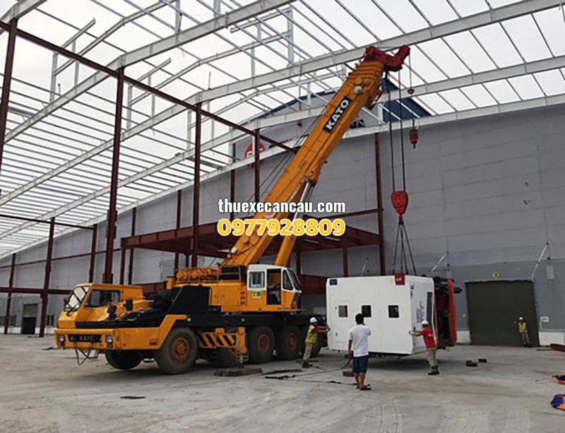 Thuê xe cẩu xe đầu kéo theo tháng Dĩ An Bình Dương