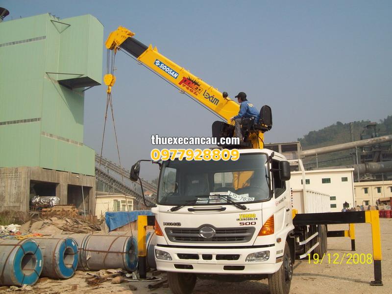 Cho Thuê Xe Cẩu Hàng Tân Uyên Bình Dương tốt nhất