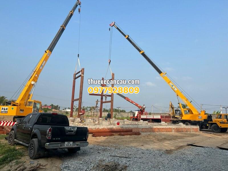 Cho Thuê Xe Cẩu, Xe Nâng Tại Bến Cát, Bình Dương