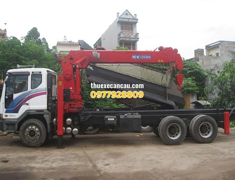 Cho thuê xe cần cẩu Thủ Dầu Một Bình Dương
