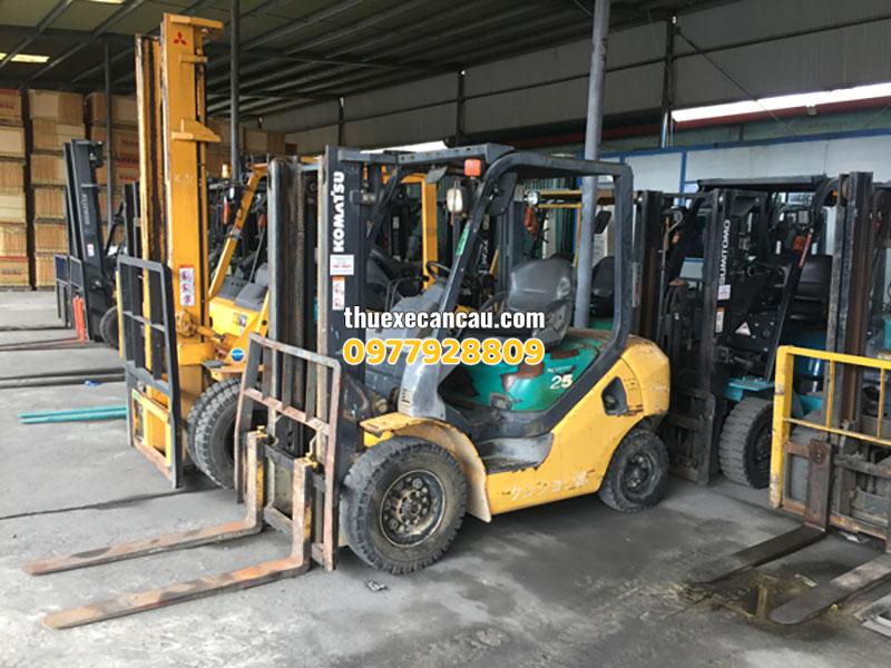 Cho thuê xe nâng Dĩ An Bình Dương giá rẻ