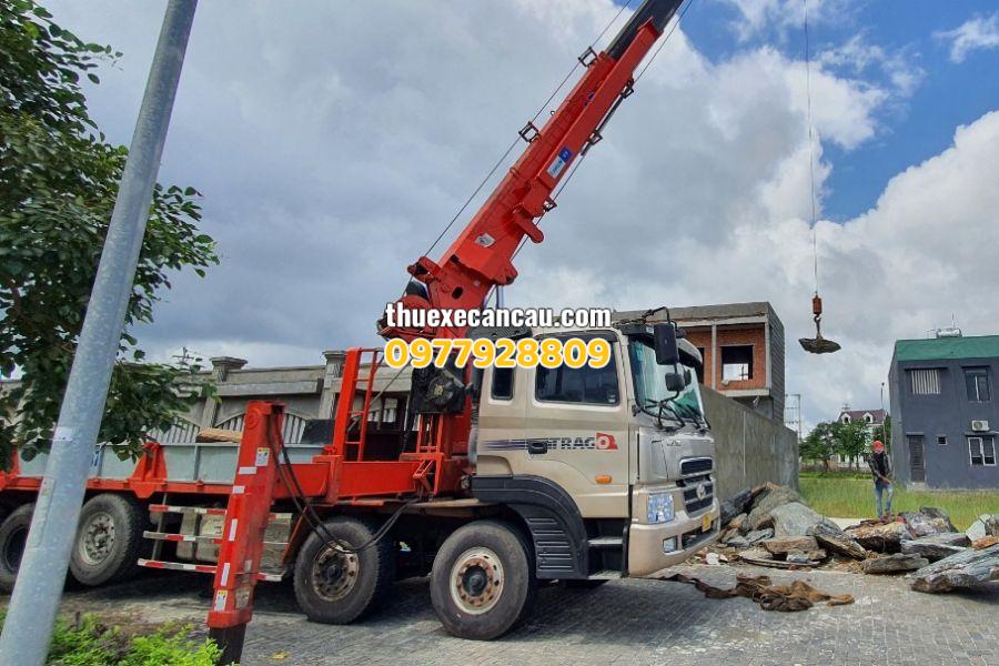 Địa điểm cho thuê xe cần cẩu xe đầu kéo Bắc Tân Uyên Bình Dương