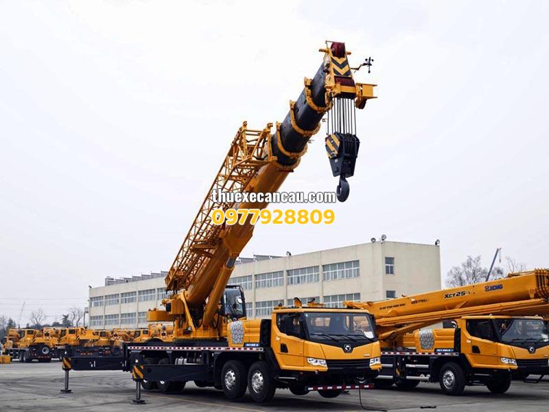 Dịch vụ cho thuê xe cần cẩu nâng xe đầu kéo giá rẻ Bàu Bàng Bình Dương