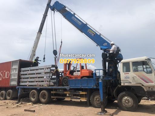 Dịch vụ thuê xe cần cẩu xe đầu kéo xe nâng Dầu Tiếng Bình Dương
