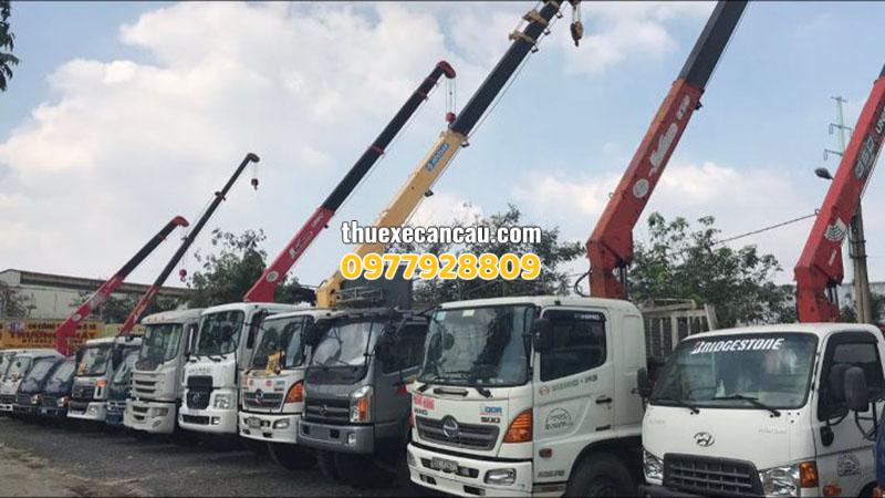 Dịch vụ thuê xe cẩu xe đầu kéo xe nâng KCN Mỹ Phước