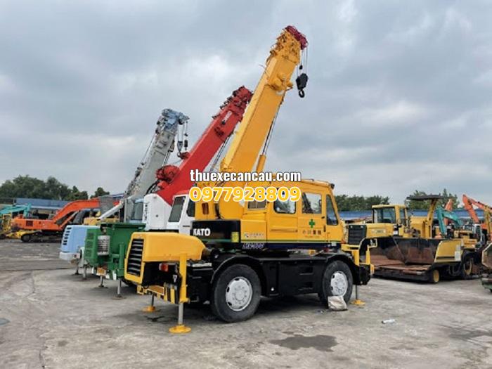 Dịch vụ thuê xe cẩu xe móc tại Phú Giáo Bình Dương