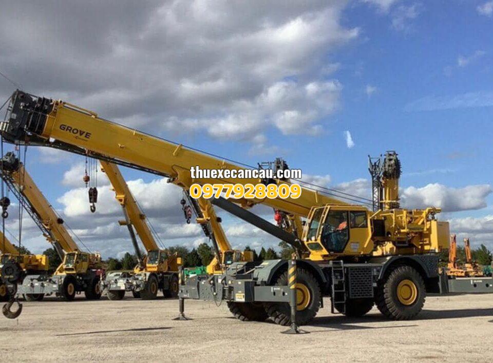 Dịch vụ cho thuê xe cần cẩu xe đầu kéo Tân Uyên Bình Dương