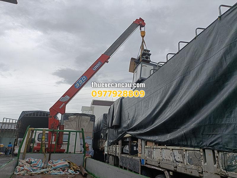 Địa điểm thuê xe cẩu xe móc xe nâng theo tháng KCN Sóng Thần