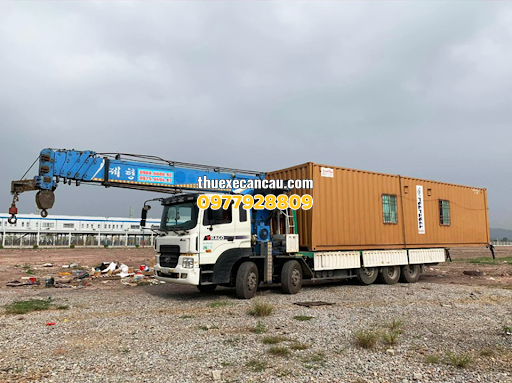 Dịch vụ cho thuê xe cần cẩu KCN Đức Hòa Long An