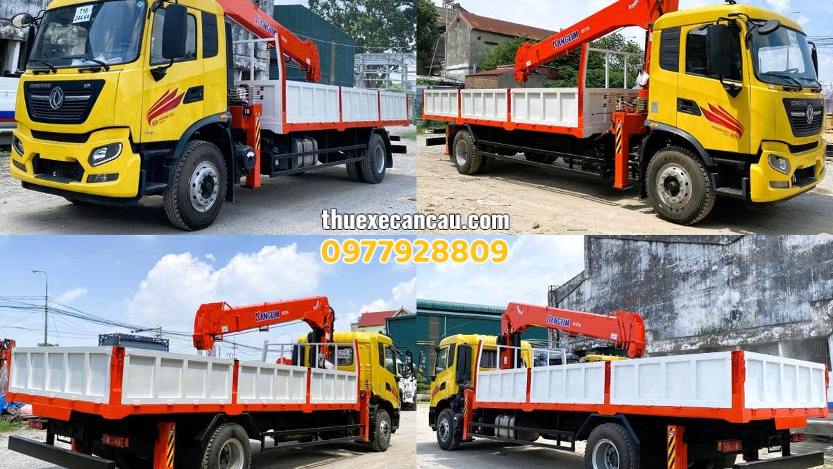Cho thuê xe cẩu hàng Thủ Dầu Một Bình Dương tốt nhất