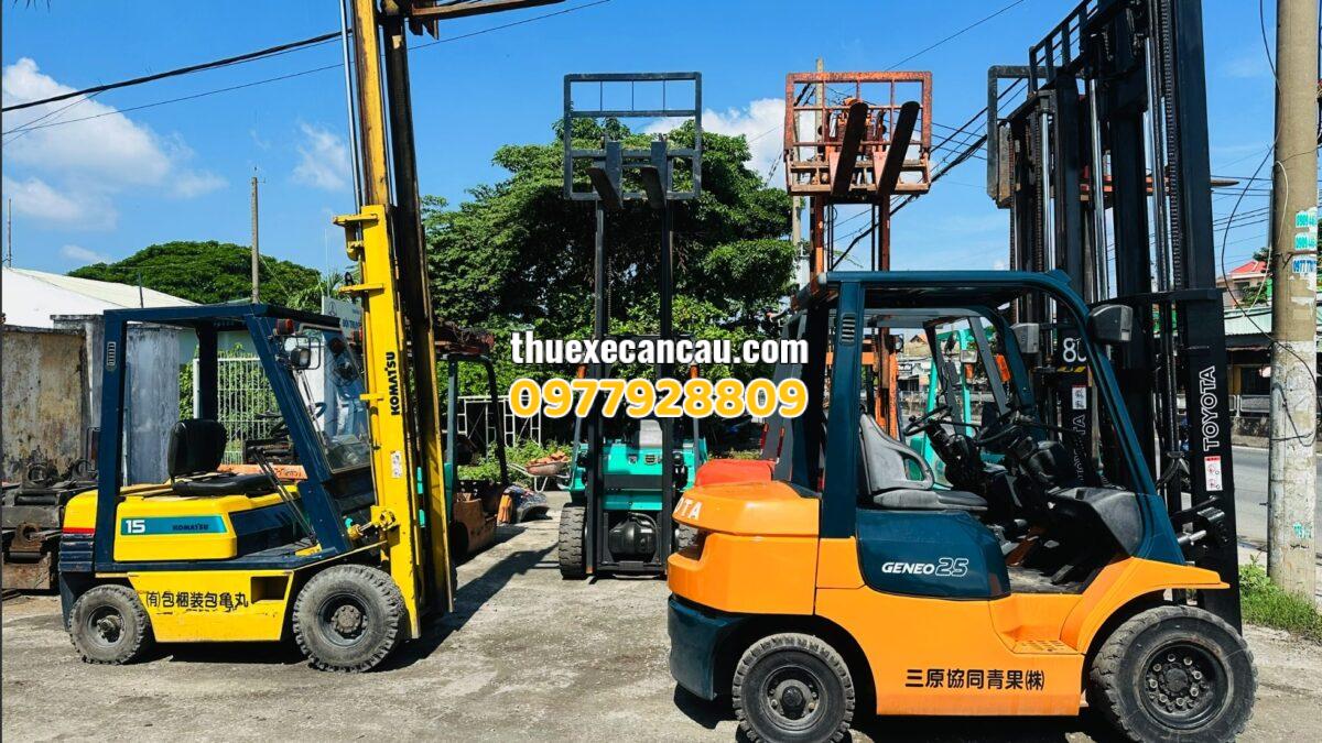 Cho thuê xe nâng Thuận An Bình Dương giá rẻ