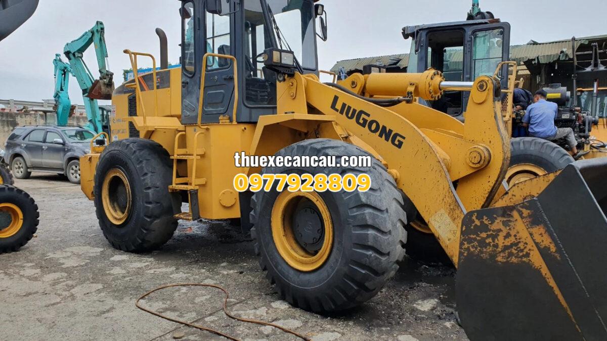 Cho thuê xe xúc xe cần cẩu giá rẻ Dầu Tiếng Bình Dương