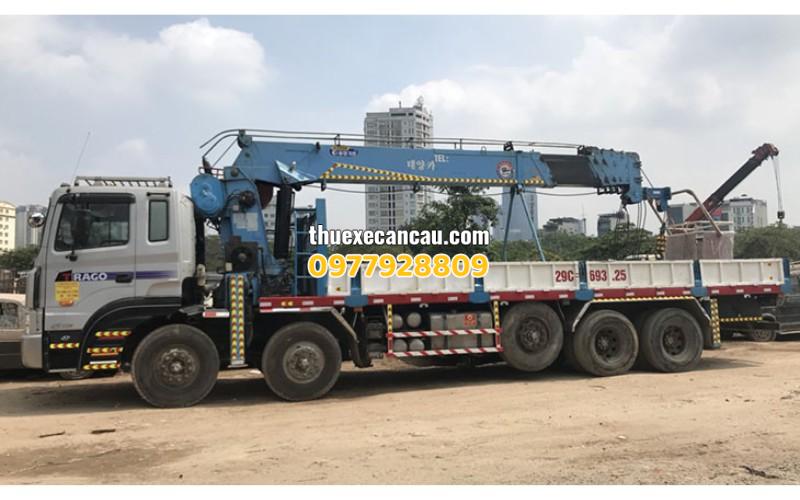 Chuyên cho thuê xe cần cẩu xe móc xe đầu kéo Bàu Bàng Bình Dương