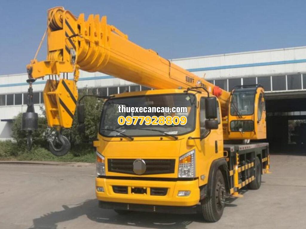 Dịch vụ cho thuê xe cần cẩu giá rẻ KCN Đức Hòa Long An
