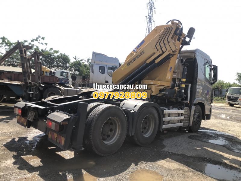 Dịch vụ cho thuê xe cần cẩu – xe đầu kéo tại KCN Sóng Thần Bình Dương