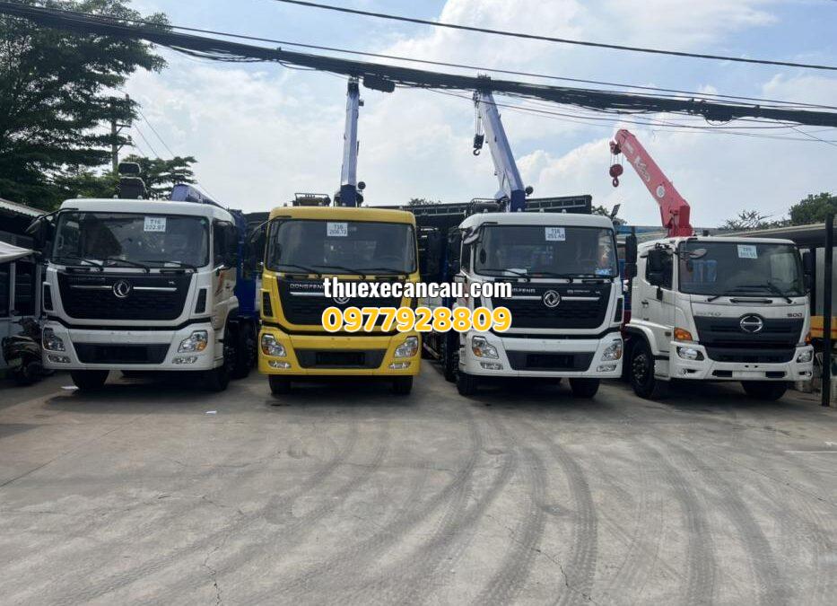 Nơi cung cấp dịch vụ cho thuê xe cần cẩu xe đầu kéo tại KCN Tân Hiệp Đông Bình Dương