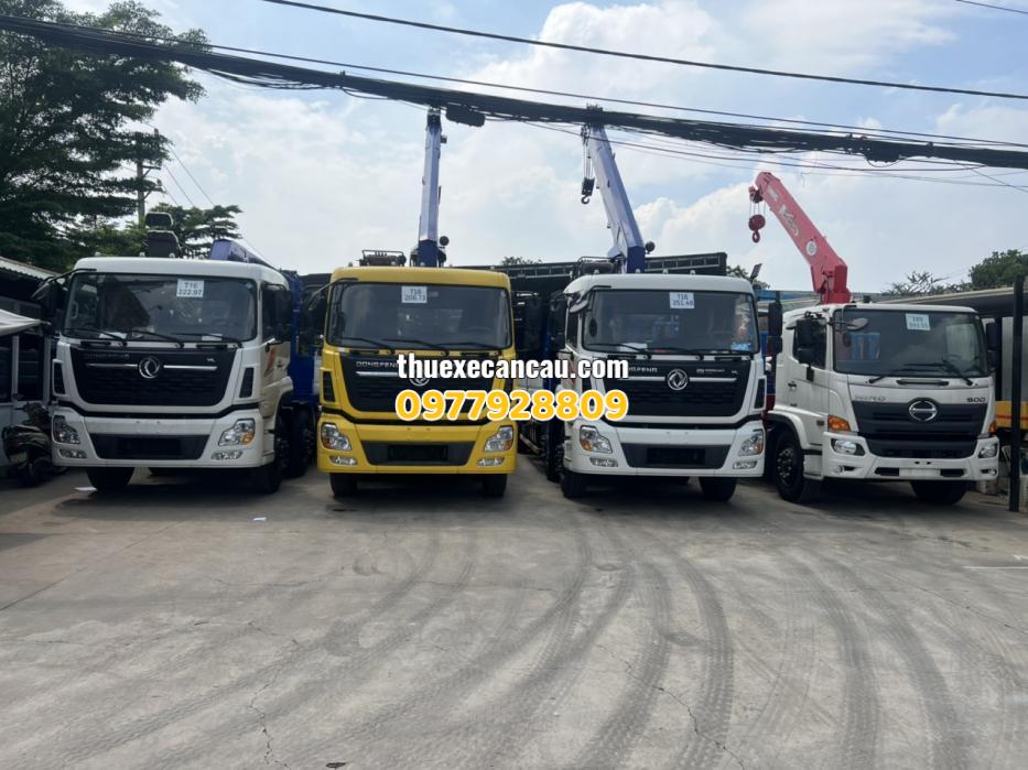 Nơi cung cấp dịch vụ cho thuê xe cần cẩu xe đầu kéo tại KCN Tân Hiệp Đông Bình Dương