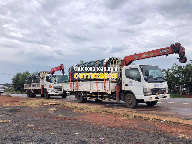 Nơi cung cấp dịch vụ cho thuê xe cần cẩu xe đầu kéo tại KCN Tân Hiệp Đông Bình Dương