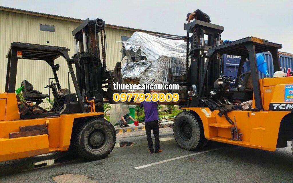 Chuyên cho thuê xe nâng xe móc xe cứu hộ Bến Cát Bình Dương
