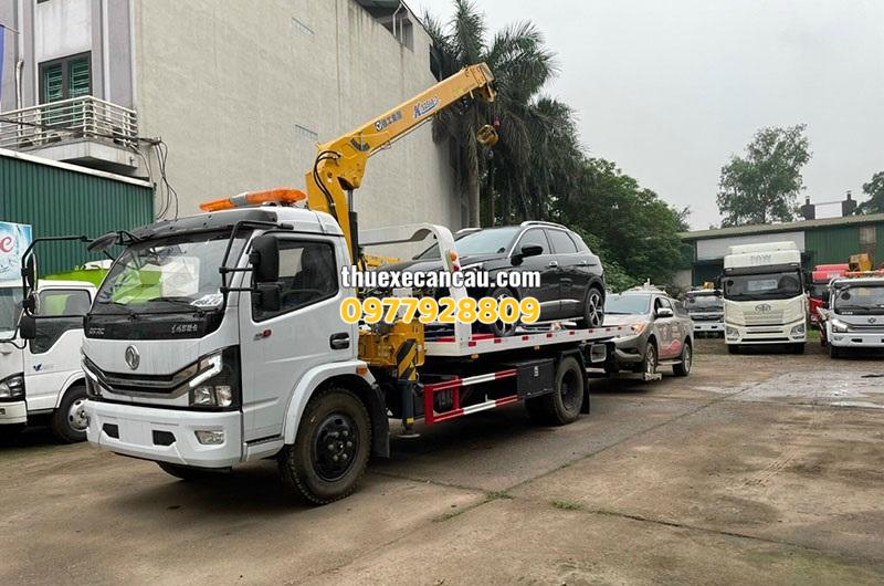 Dịch vụ cho thuê xe cẩu xe móc xe cứu hộ theo tháng Dĩ An Bình Dương