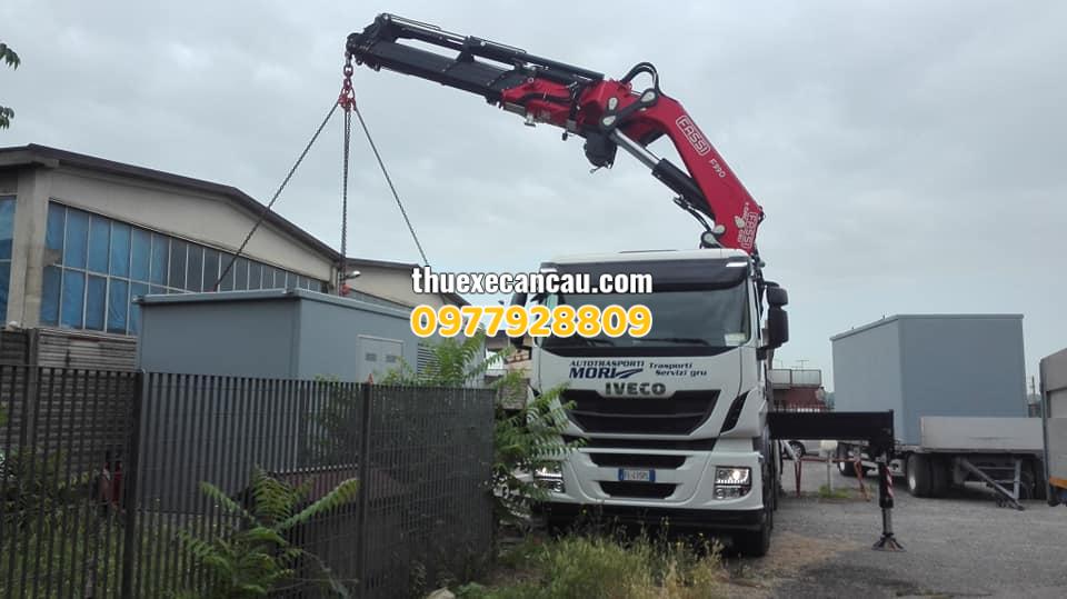 Cho thuê xe cần cẩu xe đầu kéo giá rẻ Phú Giáo Bình Dương