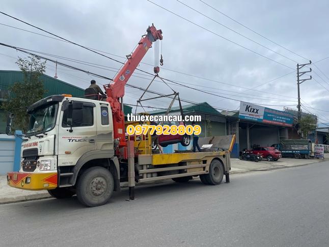 Địa điểm thuê xe cần cẩu xe đầu kéo chuyên nghiệp KCN Phước Đông