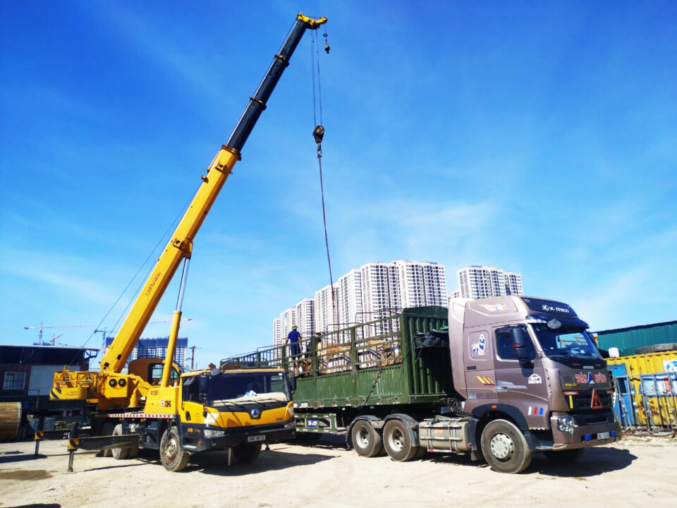 Địa điểm thuê xe cần cẩu xe đầu kéo chuyên nghiệp KCN Phước Đông