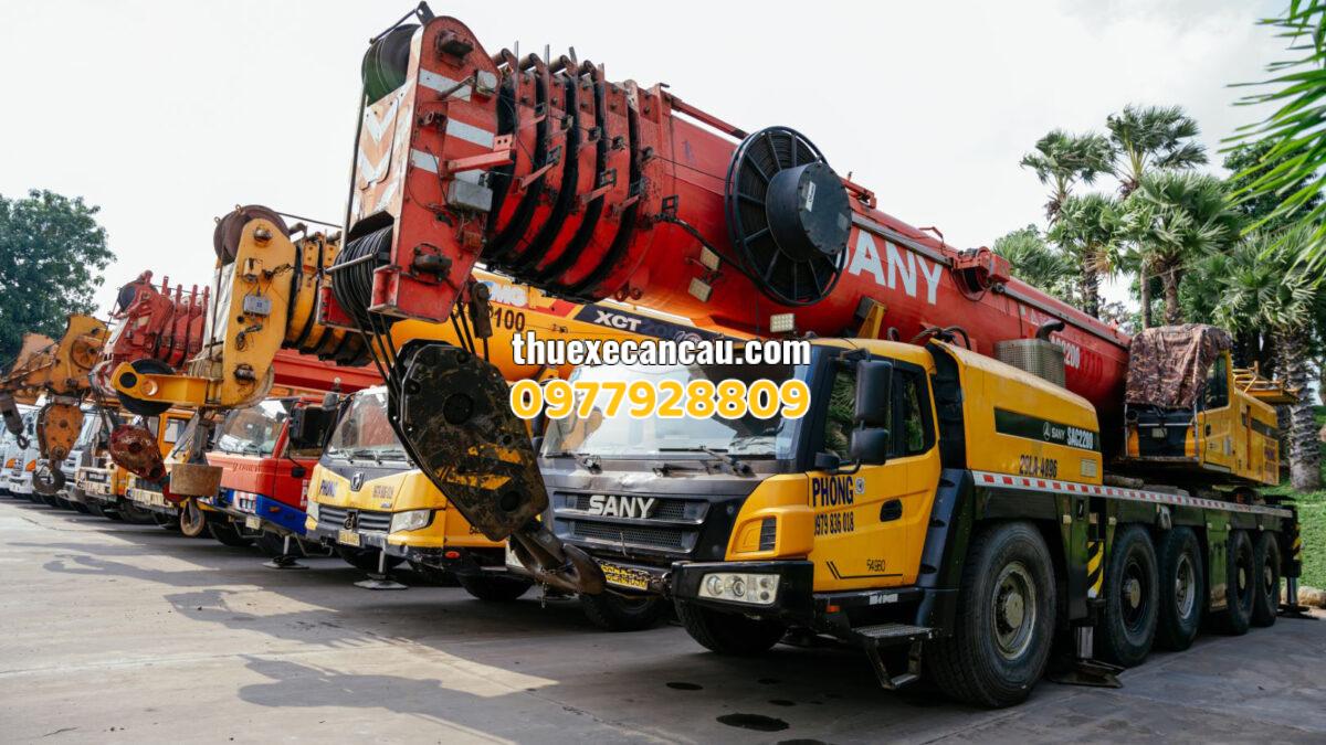 Dịch vụ cho thuê xe cần cẩu KCN Đại Đăng Bình Dương