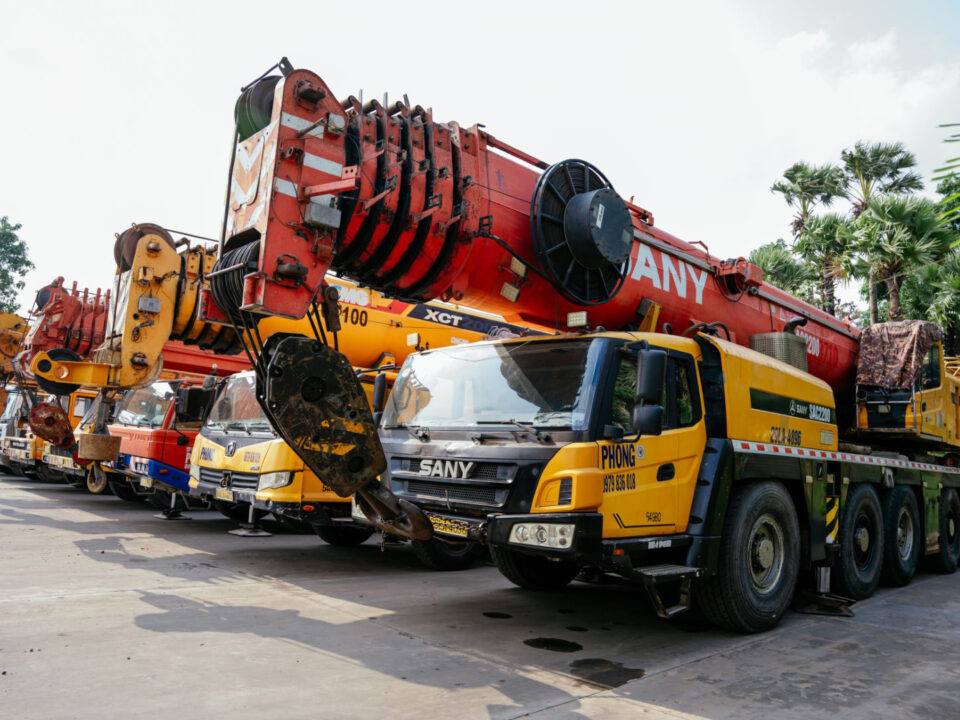 Dịch vụ cho thuê xe cần cẩu KCN Đại Đăng Bình Dương