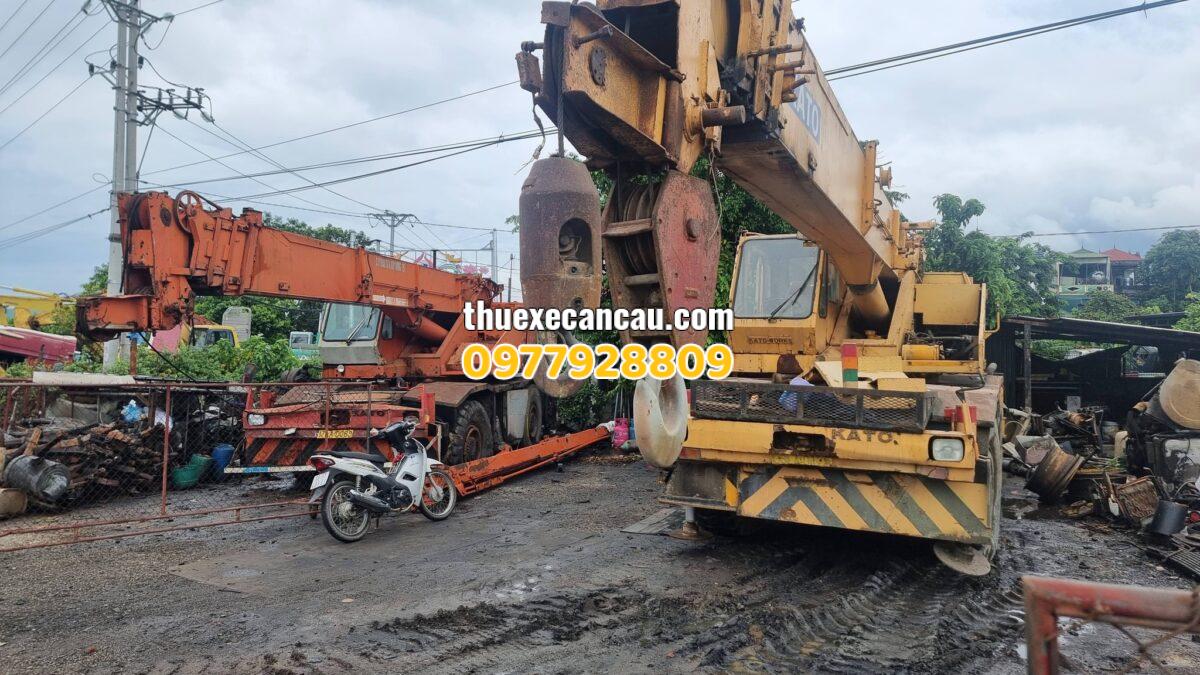 Dịch vụ cho thuê xe cần cẩu KCN Long Hậu Long An