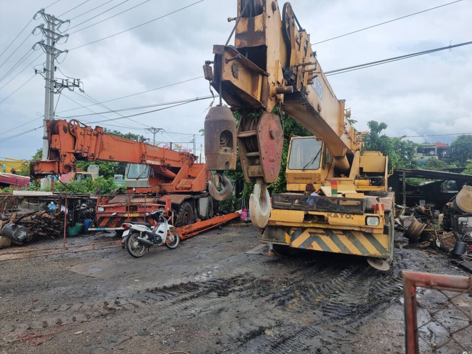 Dịch vụ cho thuê xe cần cẩu KCN Long Hậu Long An