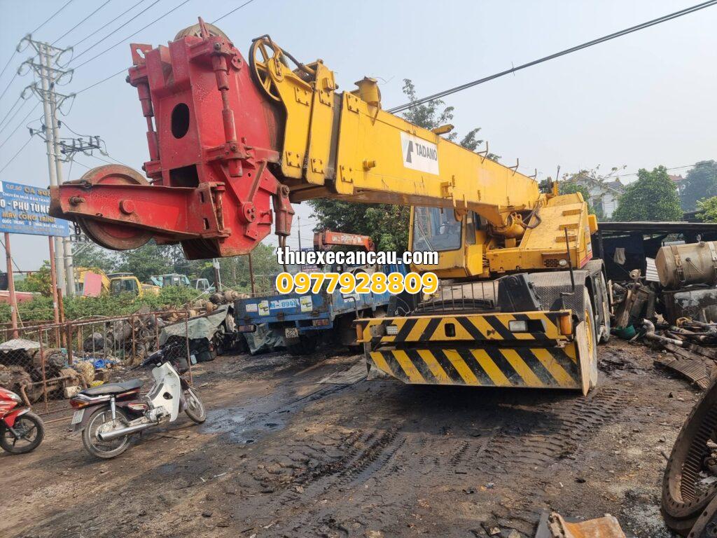 Dịch vụ cho thuê xe cần cẩu KCN Long Hậu Long An