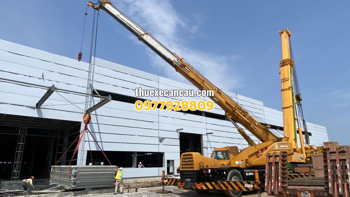 Dịch vụ cho thuê xe cần cẩu xe đầu kéo Dầu Tiếng Bình Dương