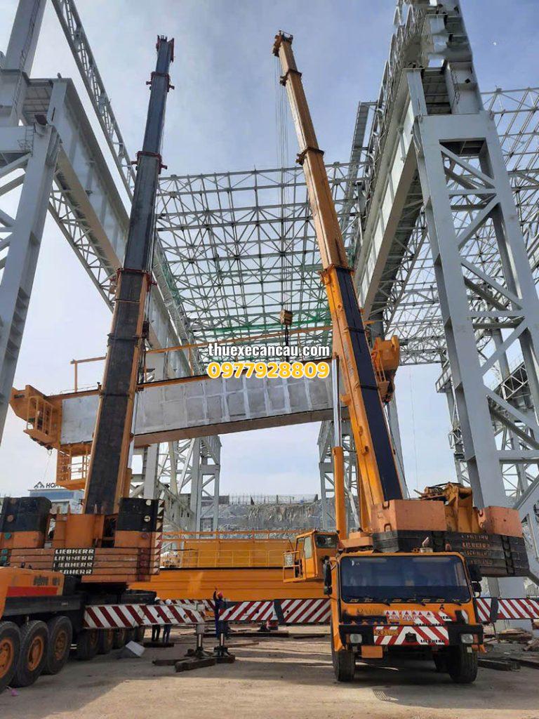 Dịch vụ cho thuê xe cần cẩu xe đầu kéo Dầu Tiếng Bình Dương