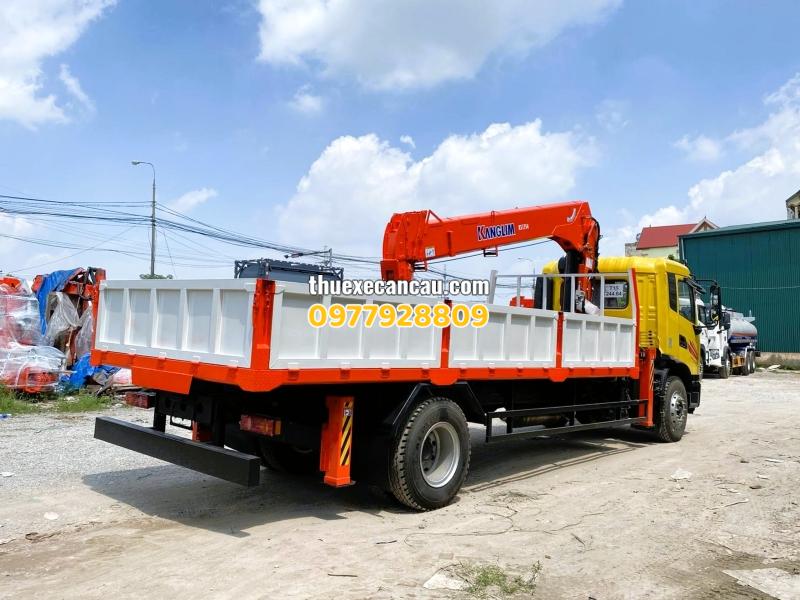 Dịch vụ cho thuê xe cần cẩu xe đầu kéo KCN Sóng Thần