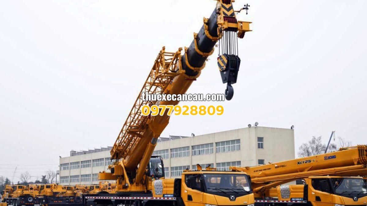 Dịch vụ cho thuê xe cẩu xe nâng xe đầu kéo uy tín Thuận An Bình Dương
